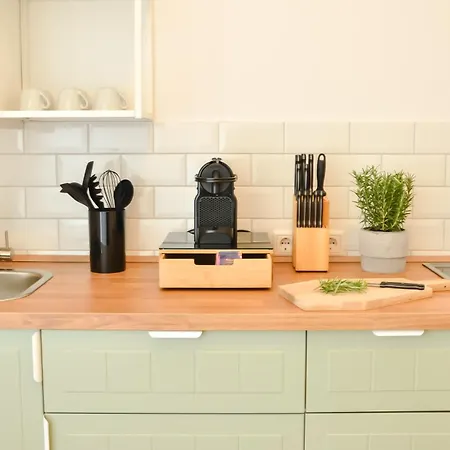 Appartement Milpau 1 - Modernes Und Zentrales Studio-apartment Mit Queensize-bett - Netflix, Nespresso, Smart-tv Und Terrasse Essen